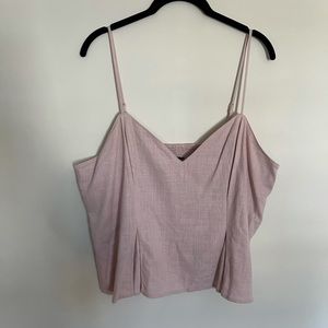 NWT Express spaghetti strap crop top